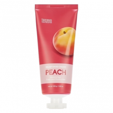 TENZERO Крем для рук с экстрактом персика - Relief Hand Cream Peach, 100 г