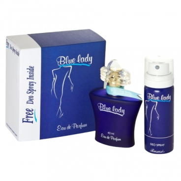 Rasasi Blue lady 40ml+deo spray 50ml