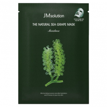 JMSolution Маска для лица тканевая с морским виноградом Mask Moisture The Natural Sea Grape, 30..