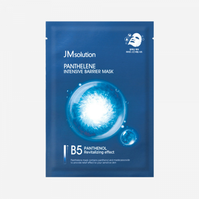 JMsolution Тканевая интенсивная барьерная маска с пантенолом - Panthelene intensive barrier mask, 30мл