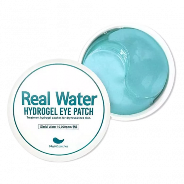 Prreti Патчи для глаз гидрогелевые увлажняющие с ледниковой водой Real Water Hydrogel Eye Patch..