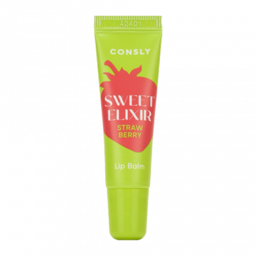 Consly Бальзам для губ с экстрактом клубники - Sweet elixir strawberry lip balm, 10 мл