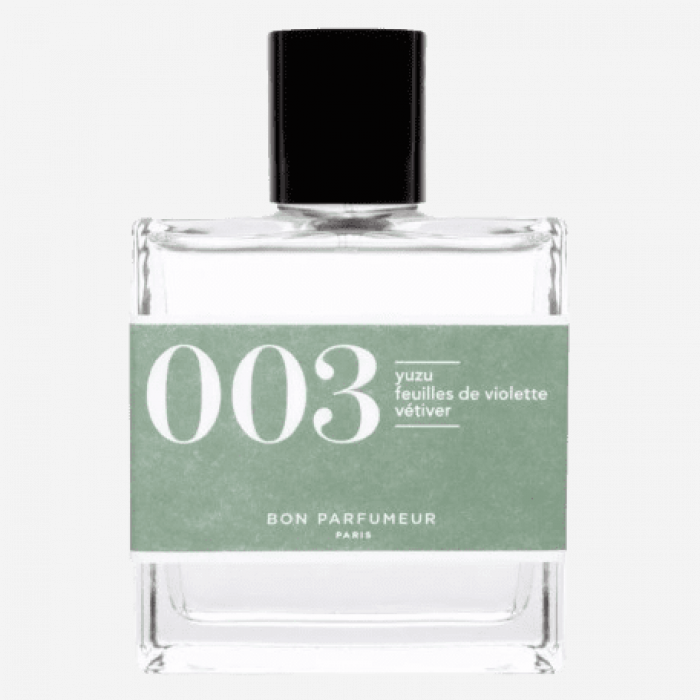 BON PARFUMEUR PARIS 003 - yuzu, feuilles de violette, vétiver