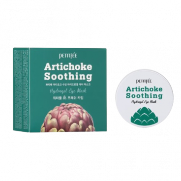 Petitfee Патчи гидрогелевые для глаз с артишоком - Artichoke soothing hydrogel eye mask, 60шт