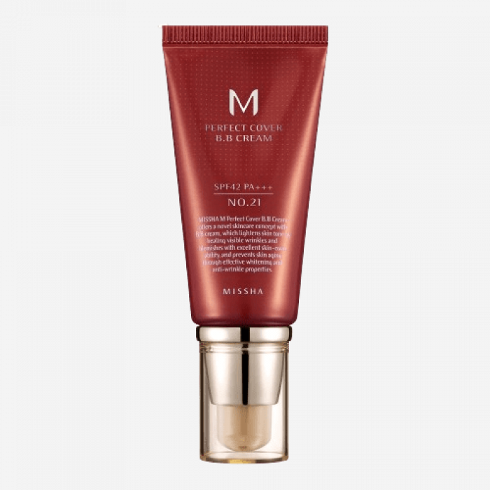 Missha BB крем тон 21 - Perfect Cover BB Cream, 50 мл