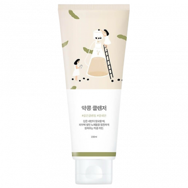 Round Lab пенка-скраб для для умывания питательная - Soybean cleanser, 150 мл