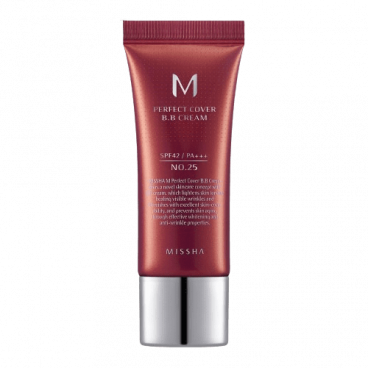 Missha BB крем тон 25 - Perfect Cover BB Cream, 20 мл