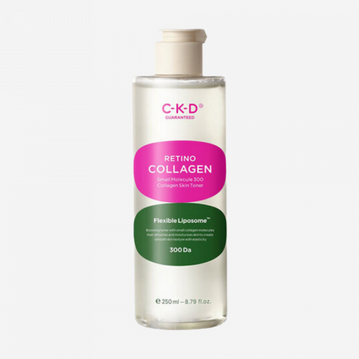 CKD Тонер для лица омолаживающий - Retino collagen small molecule 300 collagen skin toner, 250 мл