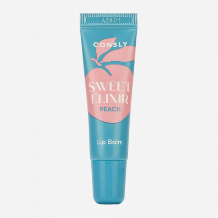 Consly Бальзам для губ с экстрактом персика - Sweet elixir peach lip balm, 10 мл