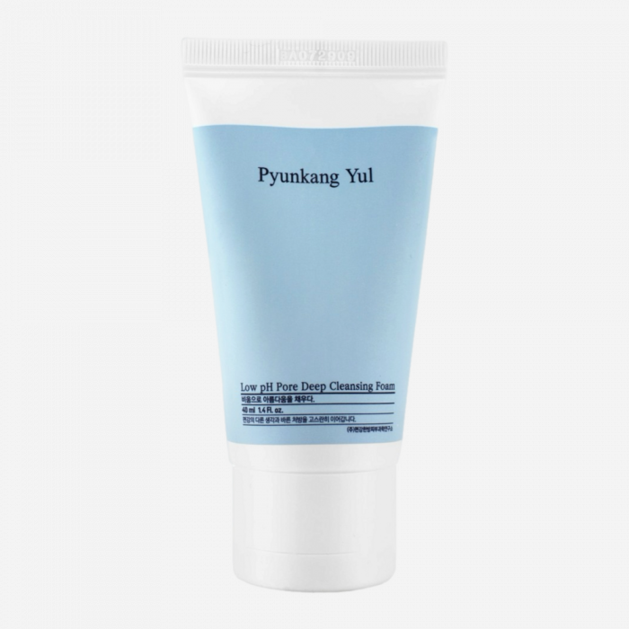 Pyunkang Yul мягкая низкокислотная пенка для умывания  - Low pH Pore Deep Cleansing Foam, 40 мл