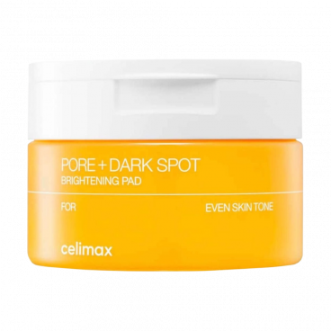 Celimax Тонер-пэды для выравнивания тона и рельефа кожи-Pore+Dark Spot Brightening Pad, 100ml