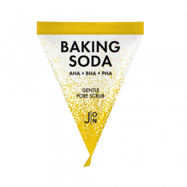 J:on Скраб для лица с содой в пирамидках - Baking soda gentle pore scrub, 5г