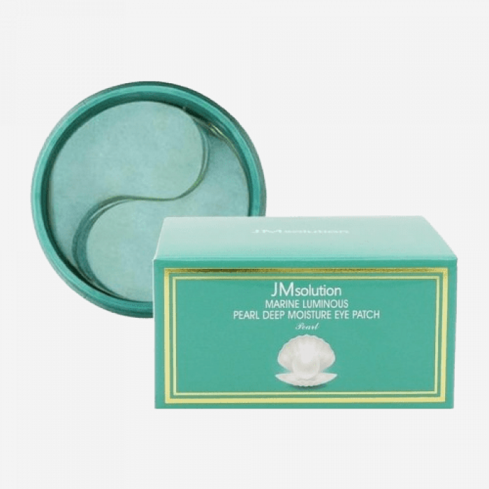 JMsolution Гидрогелевые патчи под глаза с жемчужной пудрой - Marine Luminous Pearl Deep Moisture Eye Patch, 60 шт.