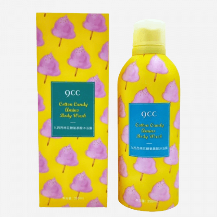 9CC Гель-пена для душа c аминокислотами и ароматом сахарной ваты - Cotton candy body wash, 350мл