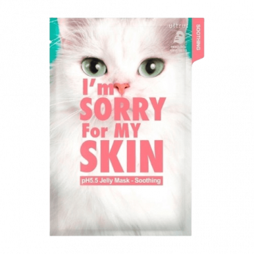 I'm Sorry For My Skin Маска для лица тканевая успокаивающая - рH5.5 jelly mask-soothing, 33мл