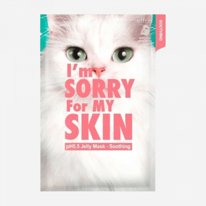 I'm Sorry For My Skin Маска для лица тканевая успокаивающая - рH5.5 jelly mask-soothing, 33мл